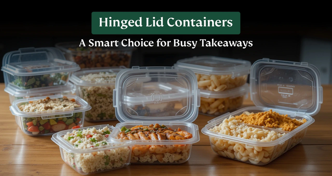 plastic boxes with hinged lids