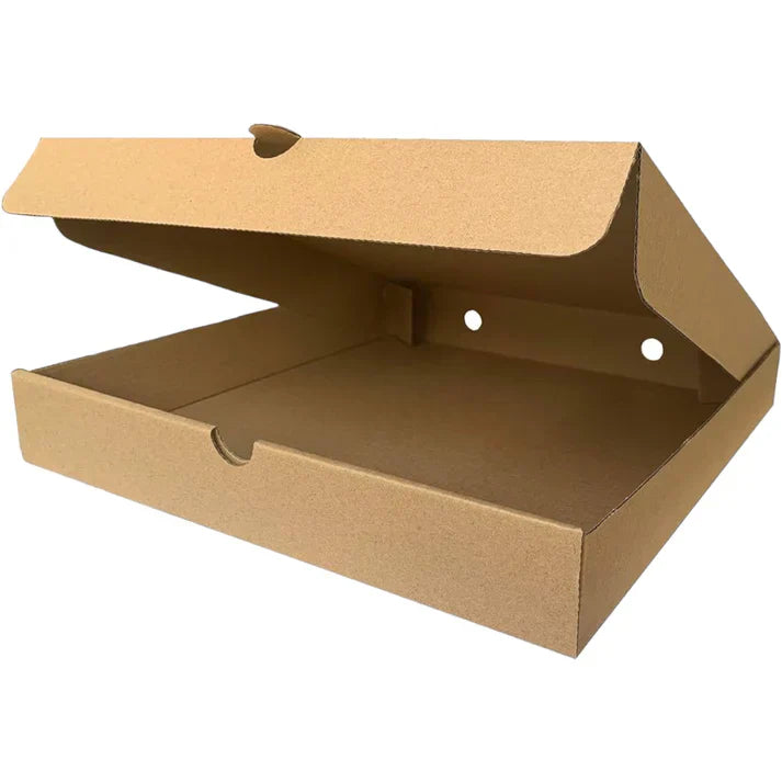 10inch Plain Brown Pizza Box FreshPack Solutions Ltd