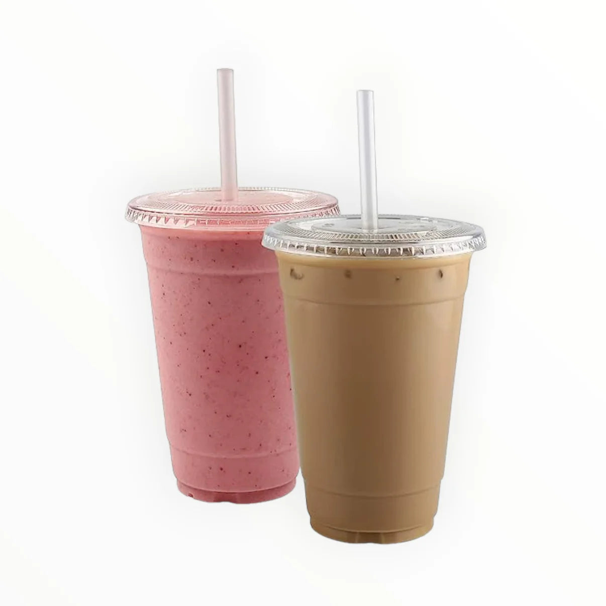 10oz Clear Plastic Smoothie Cups