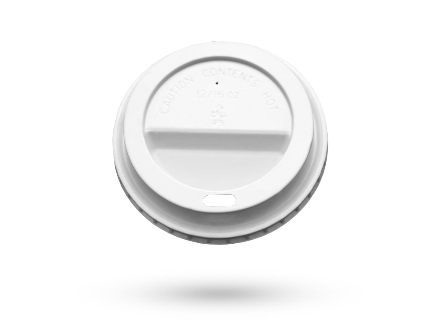 8oz Sip Thru White Lids FreshPack Solutions Ltd