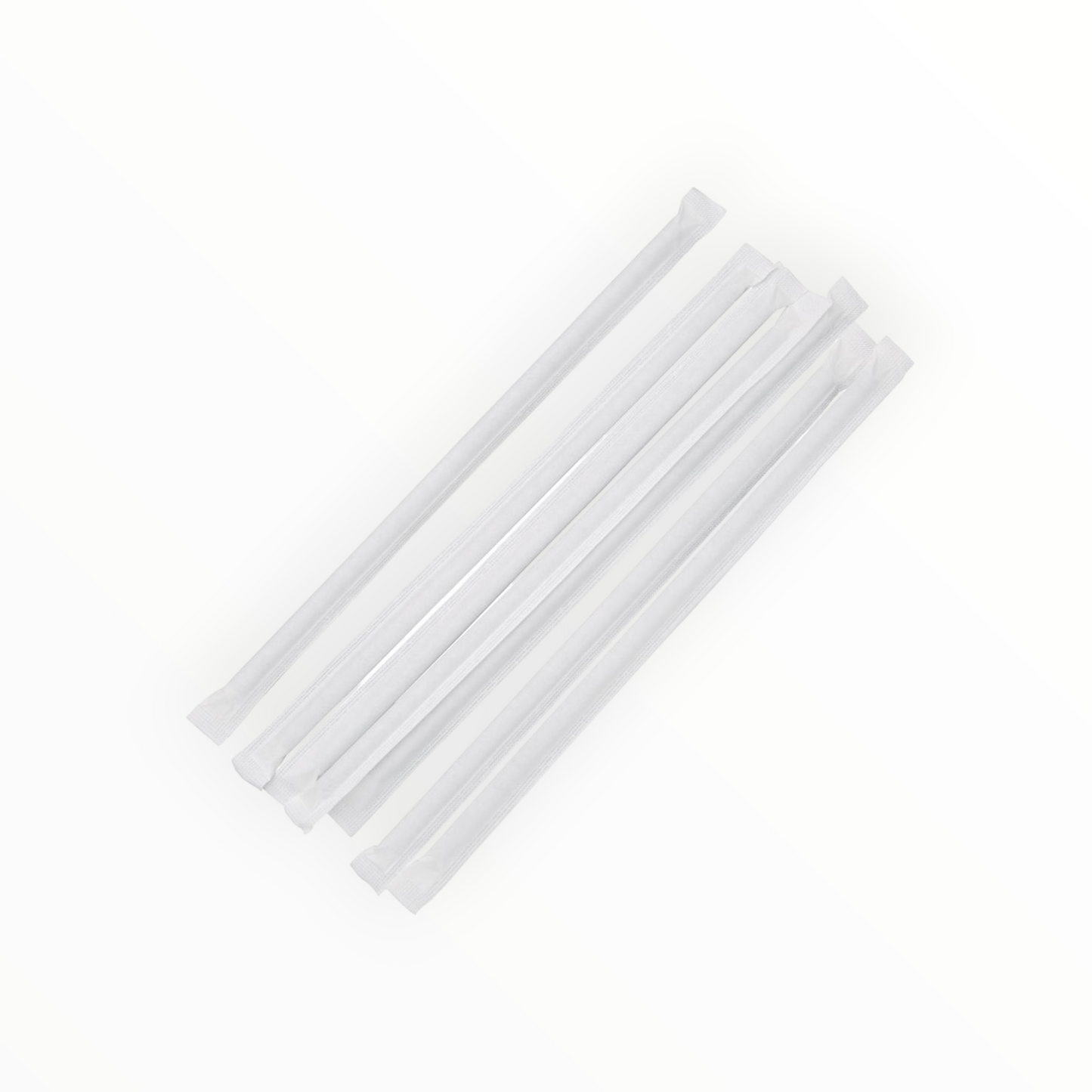 Individually Wrapped White Paper Straws FreshPack Solutions Ltd