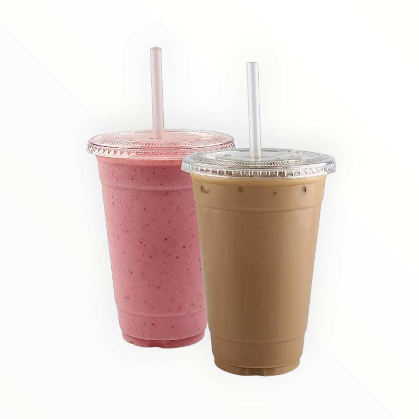 16oz Clear Plastic Smoothie Cups