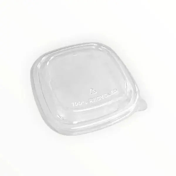 RPET Lid For 12/16oz Sabert Premium Square Bowl Freshpack Sub
