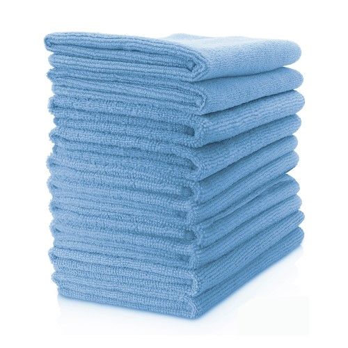 Blue Microfiber Cloth FreshPack Solutions Ltd