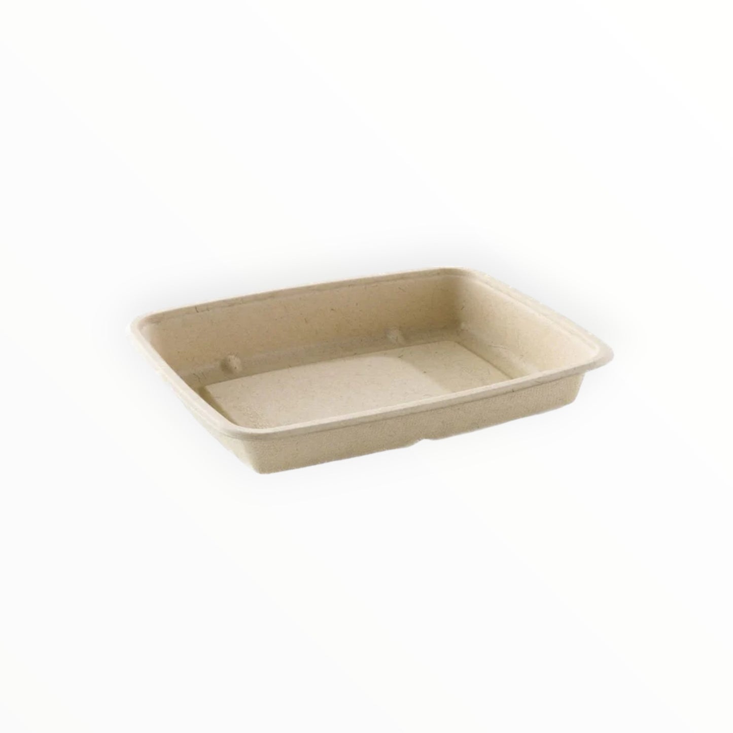 Sabert 600ml Rectangular Pulp Container Base
