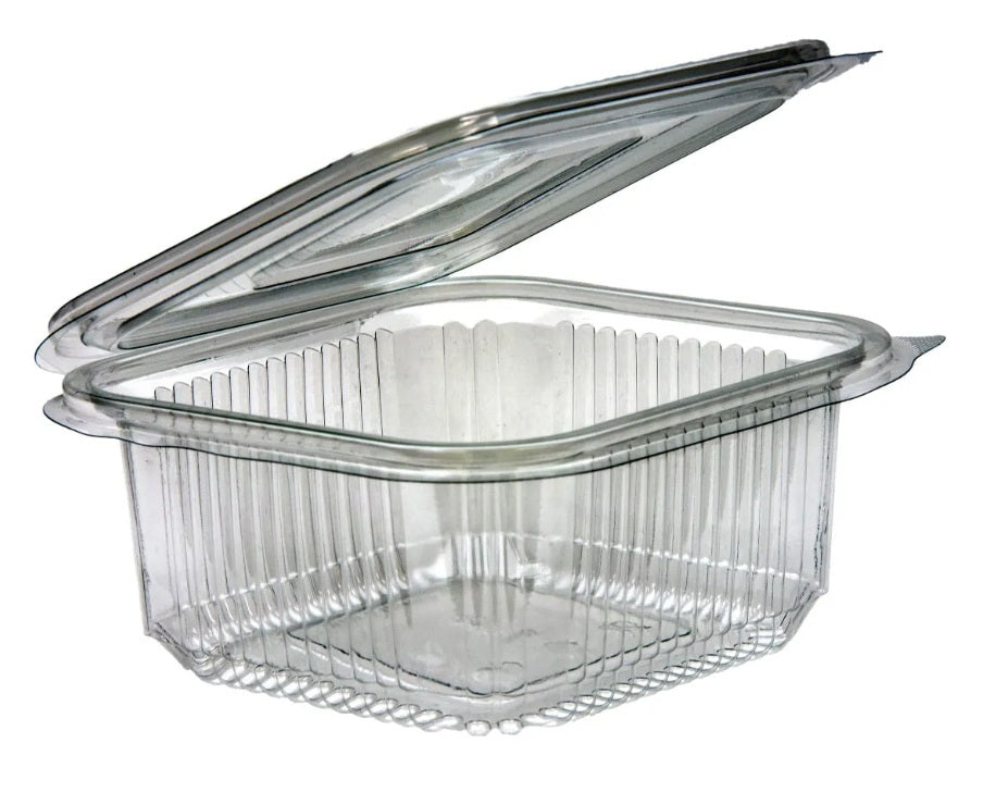 Square Hinged Container( 4 Sizes) FreshPack Solutions Ltd