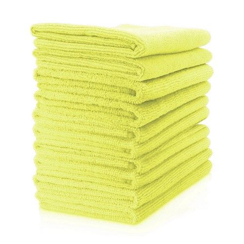 Yellow Microfibre Cloth FreshPack Solutions Ltd