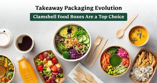 takeaway clamshell food box