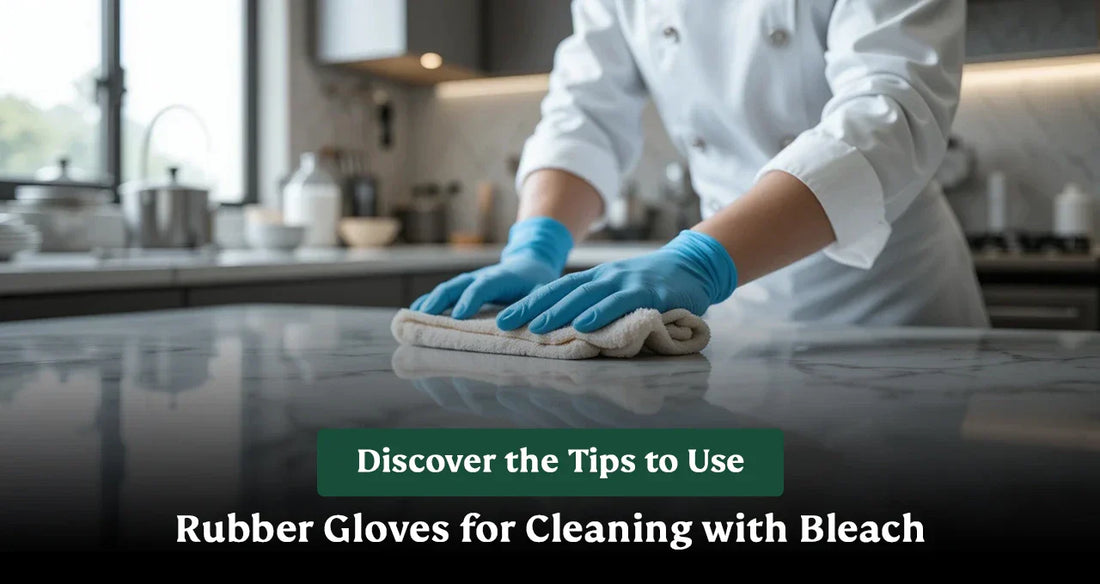 rubber gloves for cleaning