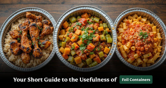foil containers with lids for food