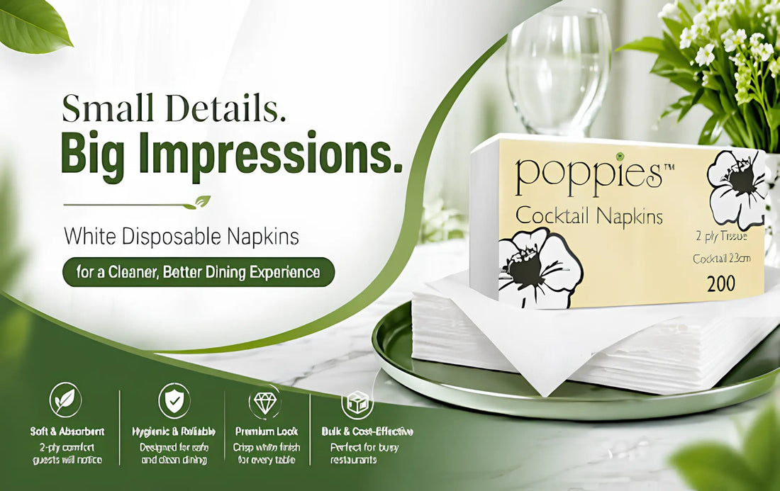 White Disposable Napkins: Elevating the Dining Experience