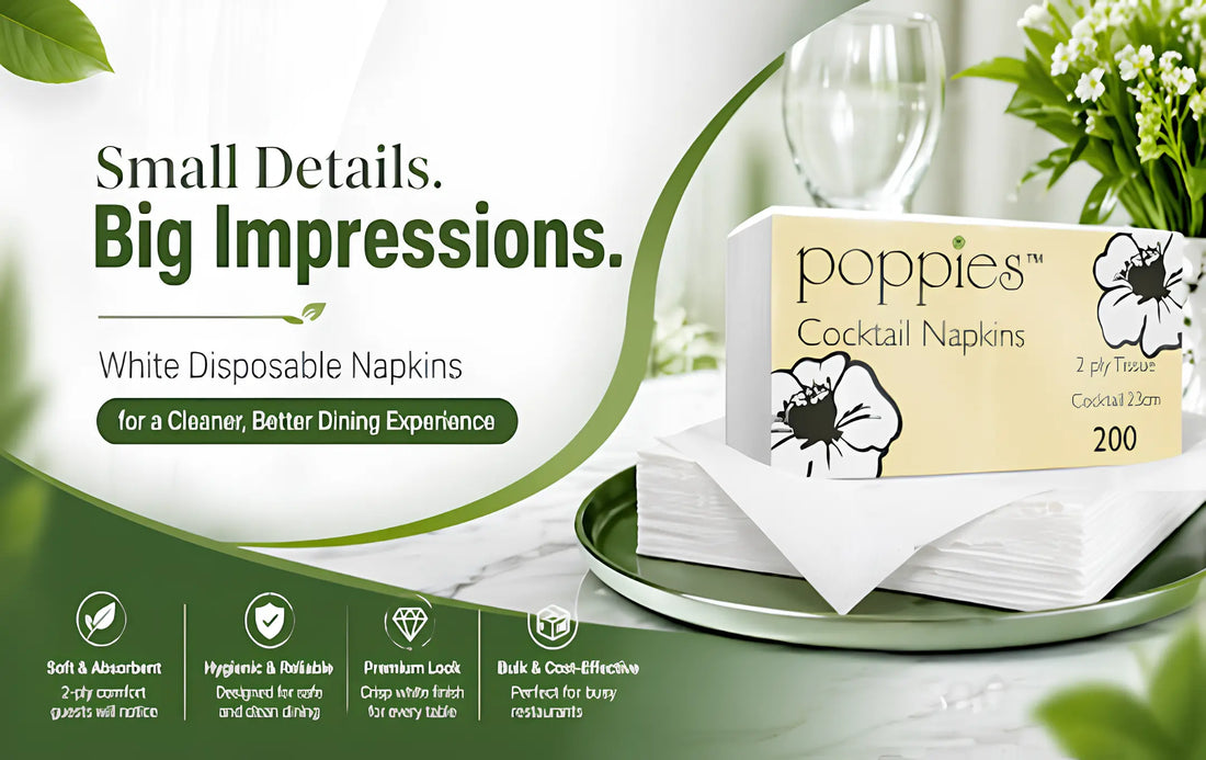 White Disposable Napkins: Elevating the Dining Experience