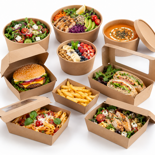 Kraft Bowls & Boxes