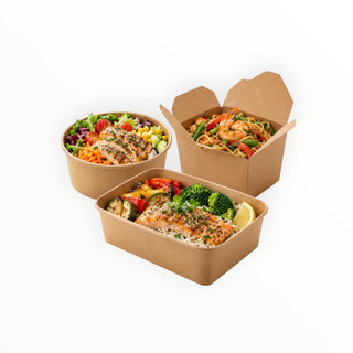 Kraft Bowls & Boxes