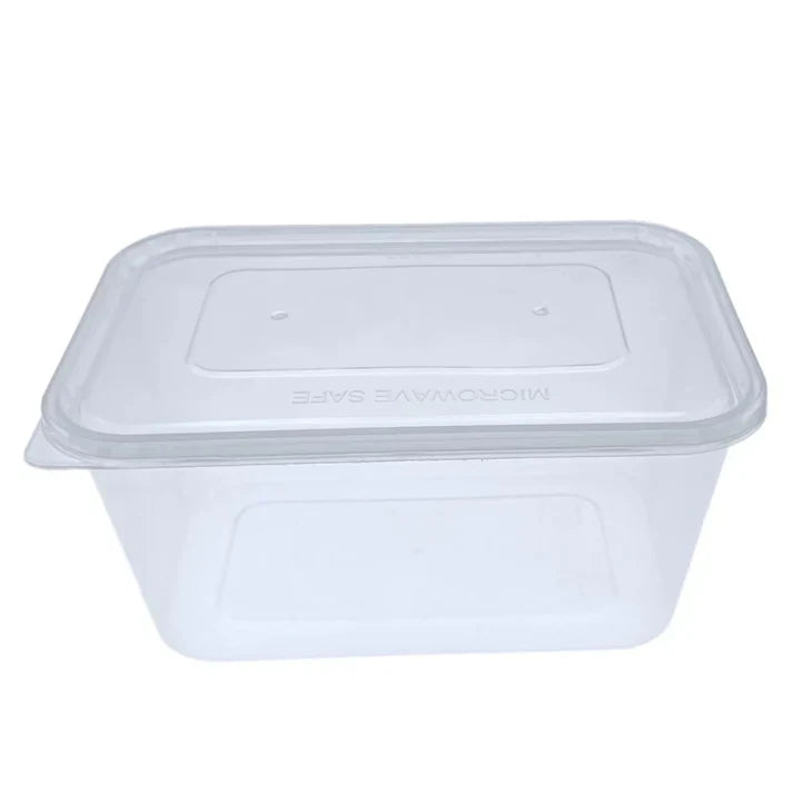 Heavy Duty Microwaveable Container with Lid ( 4 Sizes) FreshPack Solutions Ltd