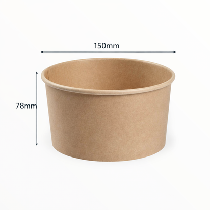 1000ml Kraft Bowl base