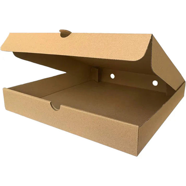 10inch Plain Brown Pizza Box FreshPack Solutions Ltd