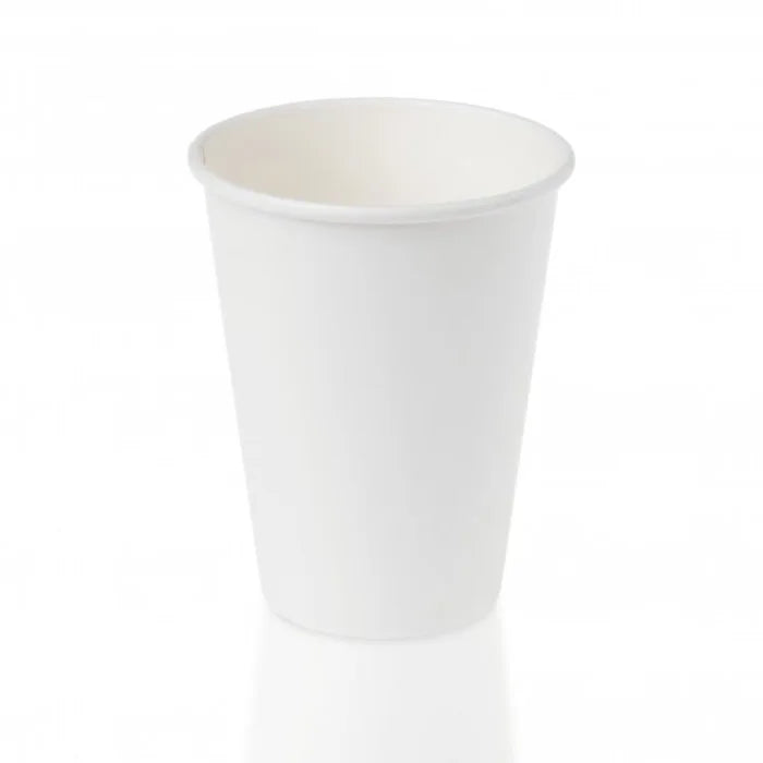Single Wall White Paper Cups (4 Sizes)