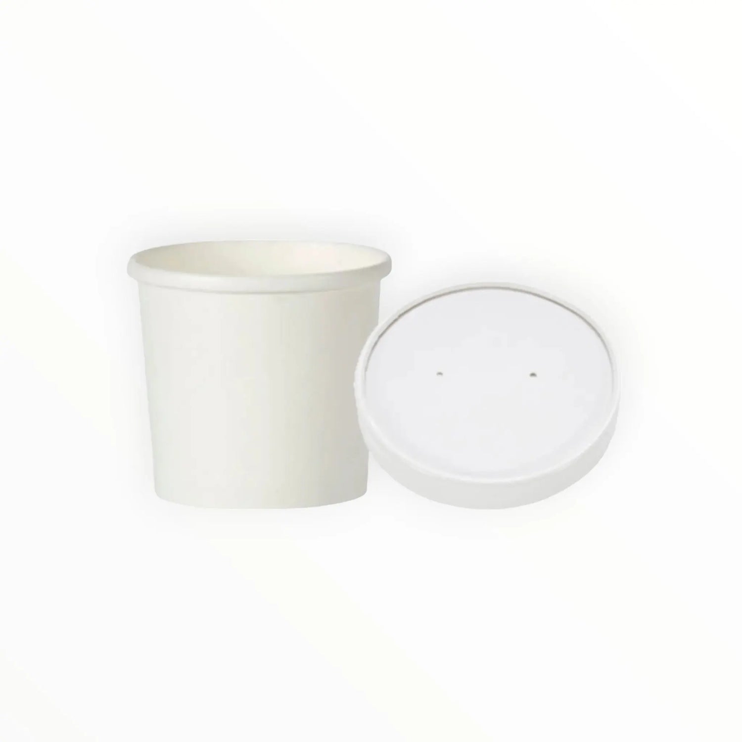 White Soup Container & Lid Combo(3 Sizes) FreshPack Solutions Ltd