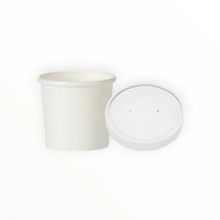 White Soup Container & Lid Combo(3 Sizes) FreshPack Solutions Ltd
