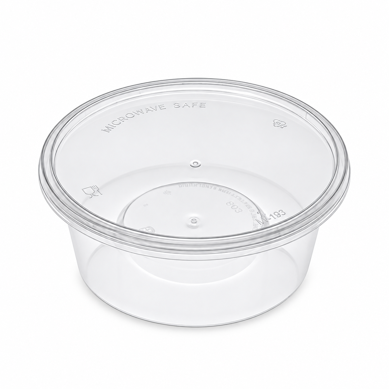 12oz Round Plastic Container with Lids FreshPack Solutions Ltd
