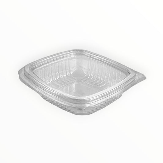 150cc Somoplast Clear Hinged Square Container