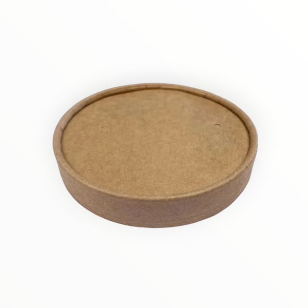 Paper Lid for 8/12/16oz Kraft Soup Cups FreshPack Solutions Ltd