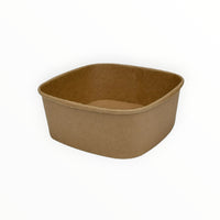 Sabert Premium Square Kraft Bowl ( 4 Sizes)