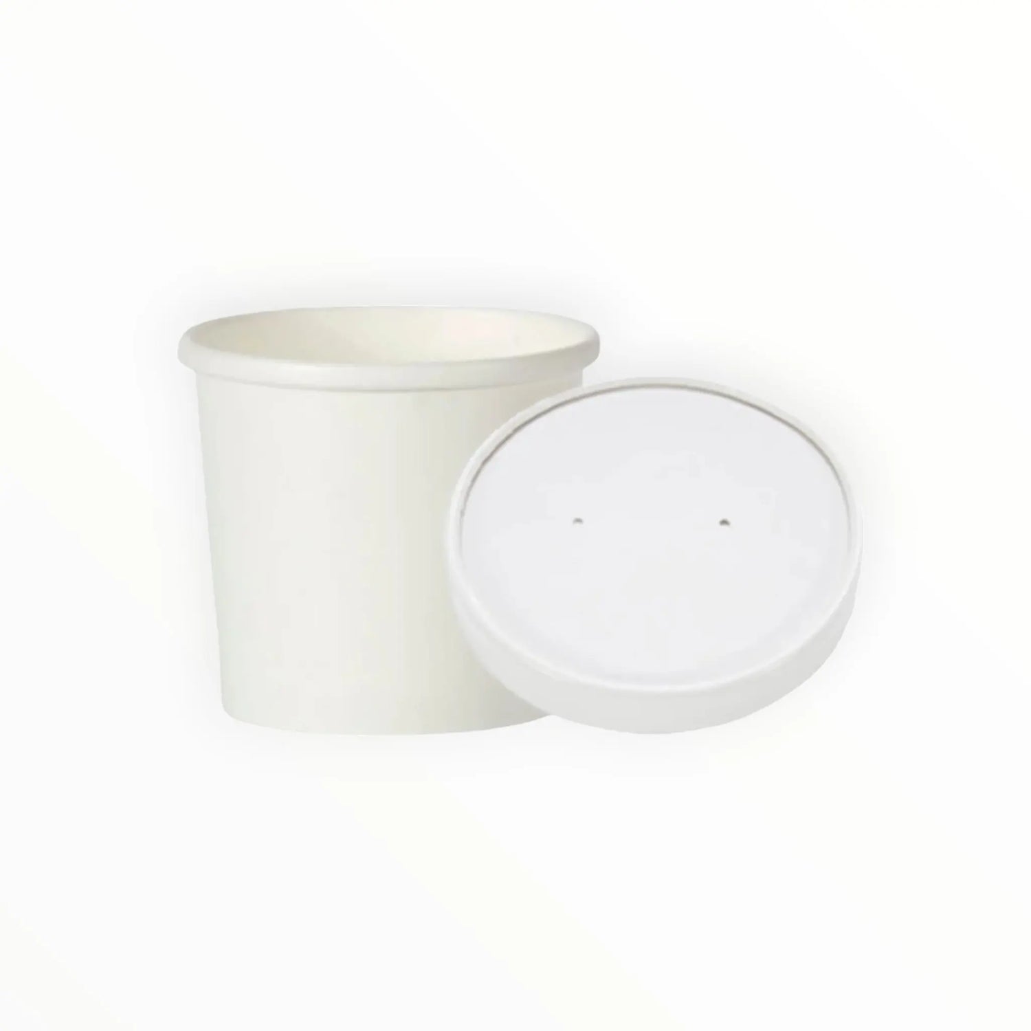 White Soup Container & Lid Combo(3 Sizes) FreshPack Solutions Ltd