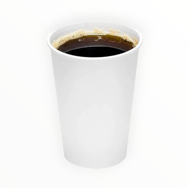 Single Wall White Paper Cups (4 Sizes) FreshPack Solutions Ltd