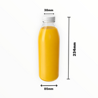 1 liter Clear PET Juice Bottles with Caps Wholesale Offer FreshPack Solutions Ltd