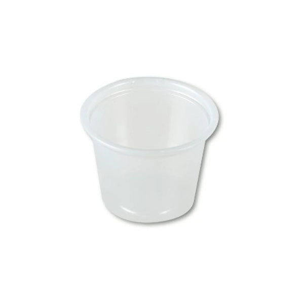 1oz Solo Plastic Sauce Container Round FreshPack Solutions Ltd