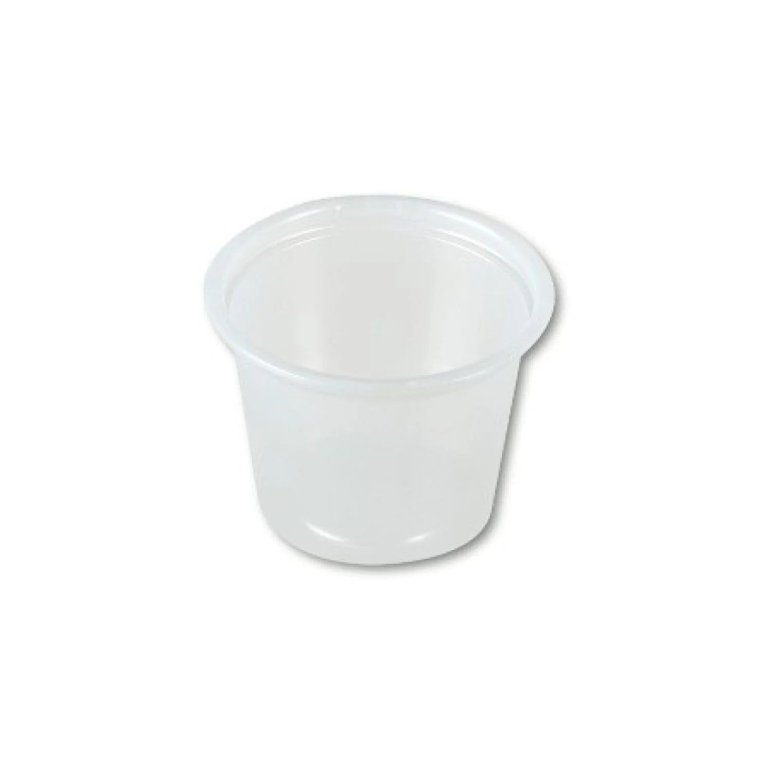 1oz Solo Plastic Sauce Container Round FreshPack Solutions Ltd