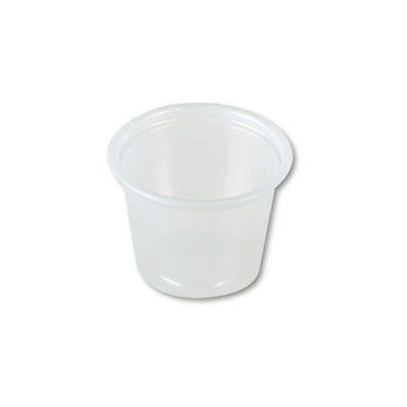 1oz Solo Plastic Sauce Container Round FreshPack Solutions Ltd