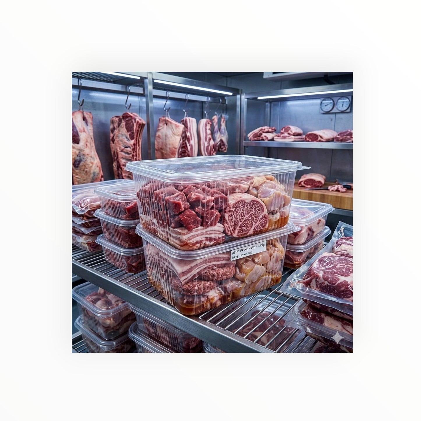 Somoplast Rectangular Hinged ( 10 Sizes) FreshPack Solutions Ltd