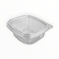 Somoplast Clear Hinged Square Container( 3 Sizes) FreshPack Solutions Ltd
