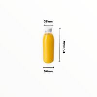 250ml Clear PET Juice Bottles with Caps FreshPack Solutions Ltd