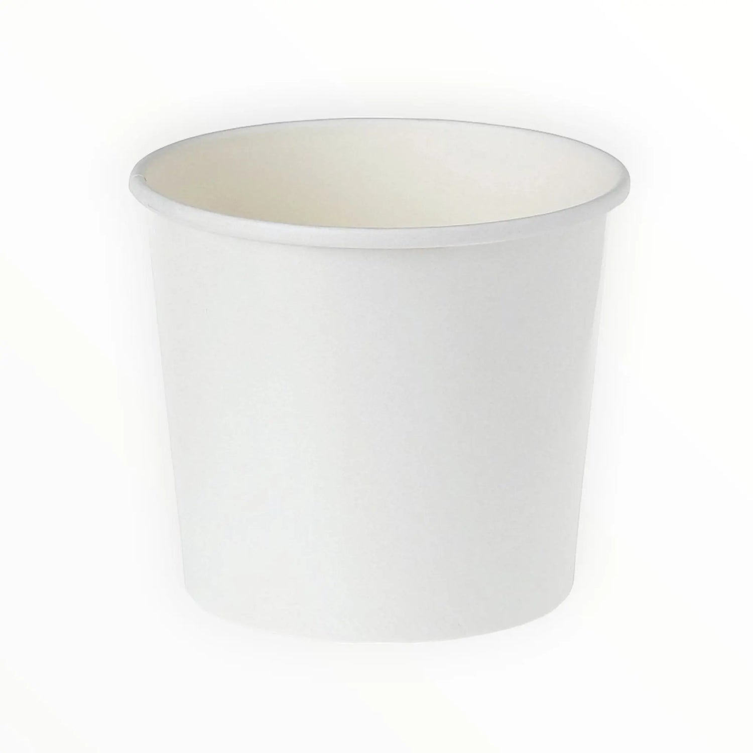 White Paper Soup Container Base(2 Sizes) FreshPack Solutions Ltd