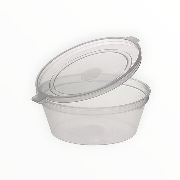 Hinged Round Sauce Pot( 3 Sizes) FreshPack Solutions Ltd