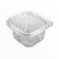 Somoplast Clear Hinged Square Container( 3 Sizes) FreshPack Solutions Ltd