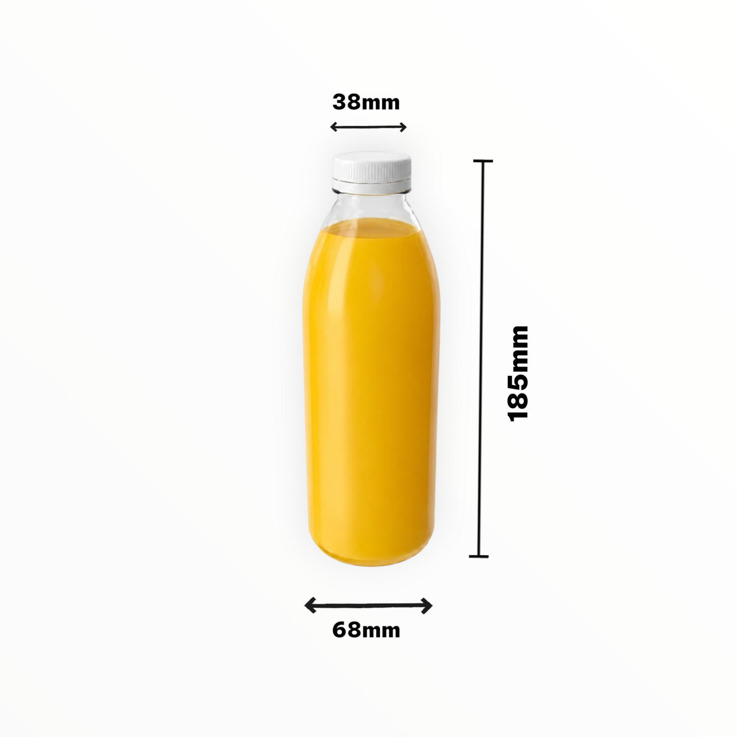 500ml Clear PET Plastic Bottles with Caps Pallet Offer FreshPack Solutions Ltd