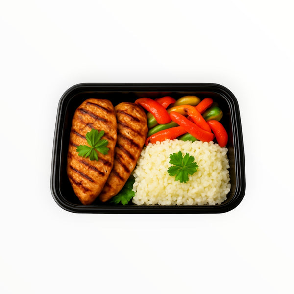 Rectangle Black Microwave Container with Clear Lid (8 Sizes) FreshPack Solutions Ltd