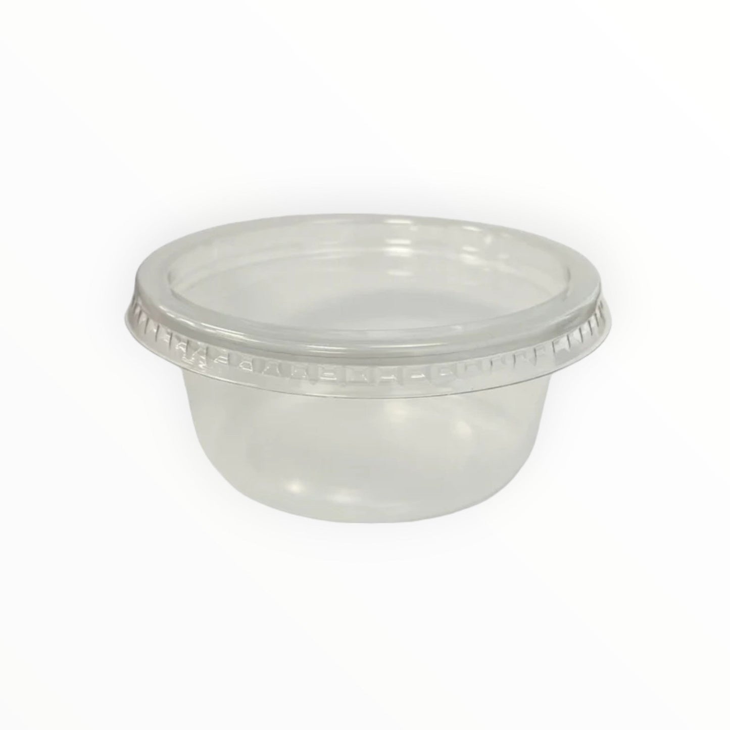 5oz Clear Sauce Pot Lids FreshPack Solutions Ltd