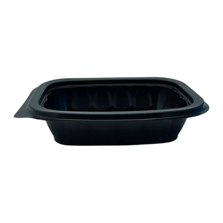 Somoplast Small Black Microwave Container Base ( 3 Sizes) FreshPack Solutions Ltd