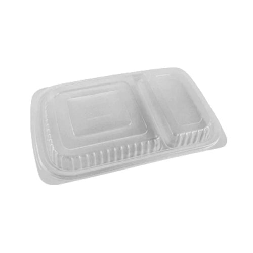 Somoplast [827] Clear Microwavable Lids for 2 compartments 70/30 Base