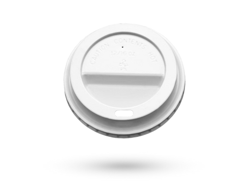8oz Sip Thru White Lids