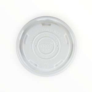 8oz Ingeo Compostable Lid FreshPack Solutions Ltd