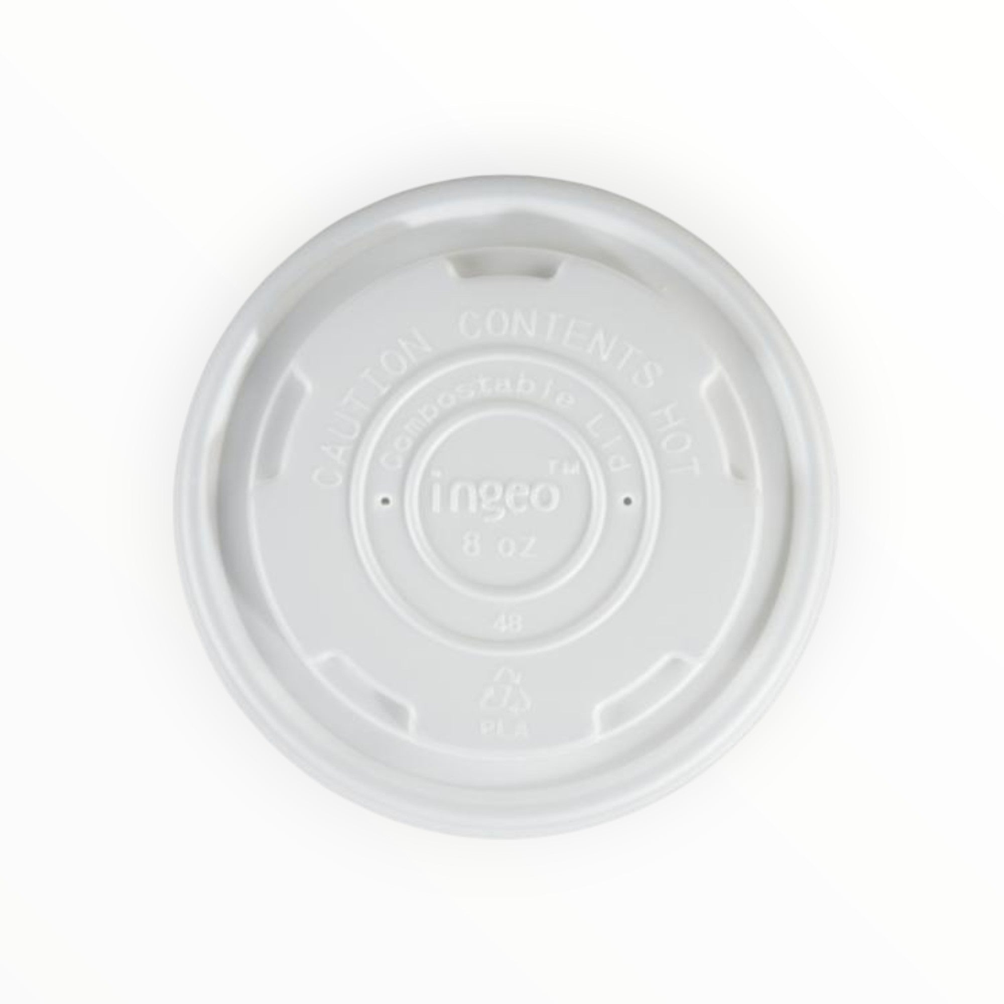 12/16 oz Ingeo Compostable Lid – FreshPack Solutions Ltd