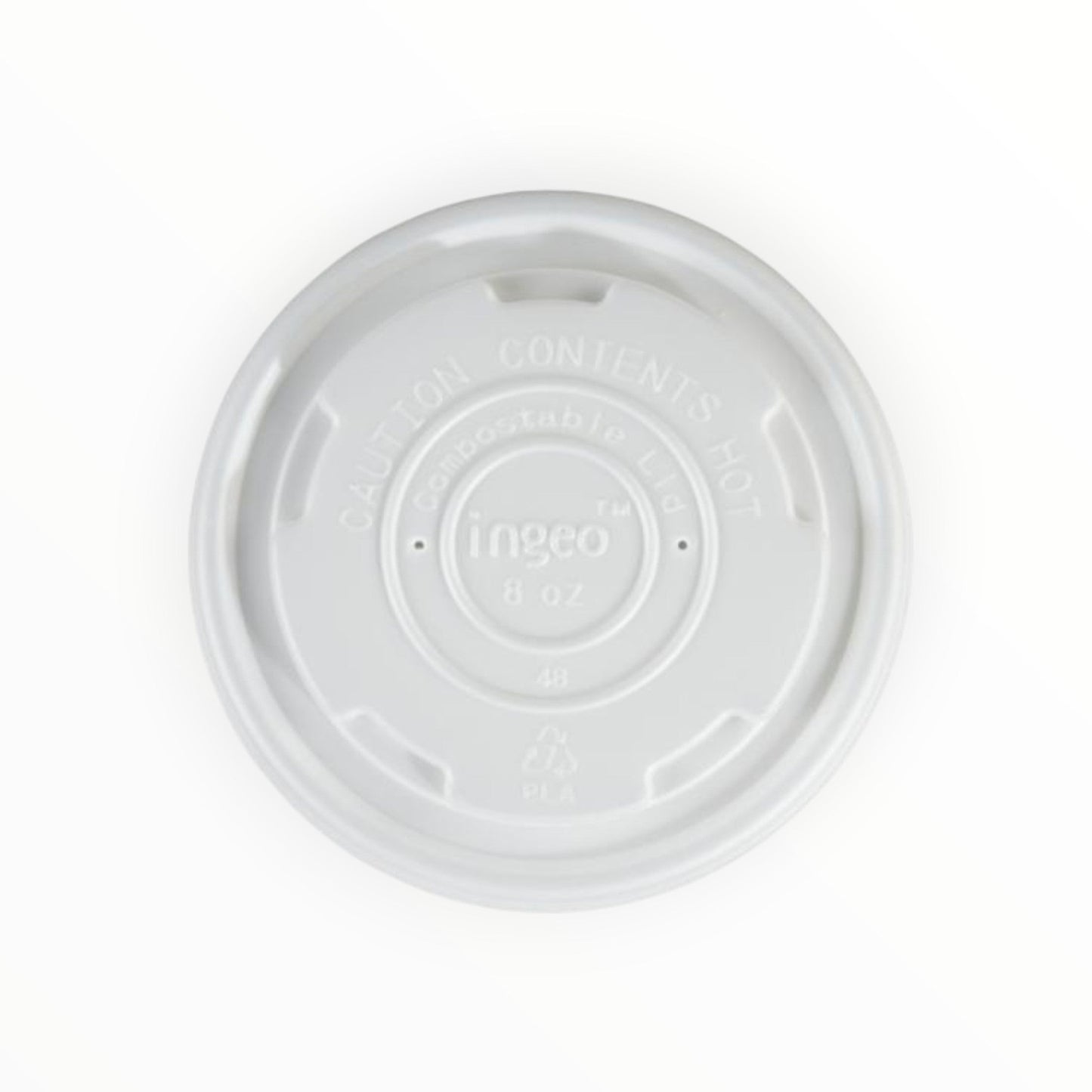 12/16 oz Ingeo Compostable Lid FreshPack Solutions Ltd