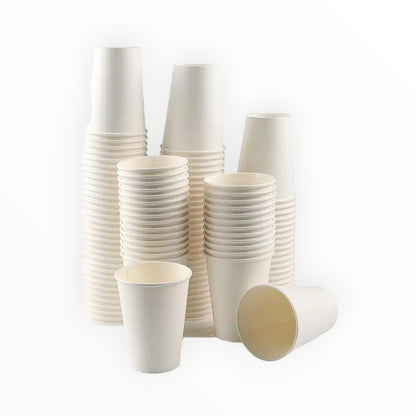 White Double Wall Coffee Cup (2 Sizes)